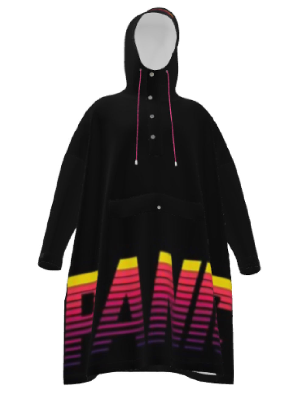 Thumbnail: Sunset Poncho Unisex