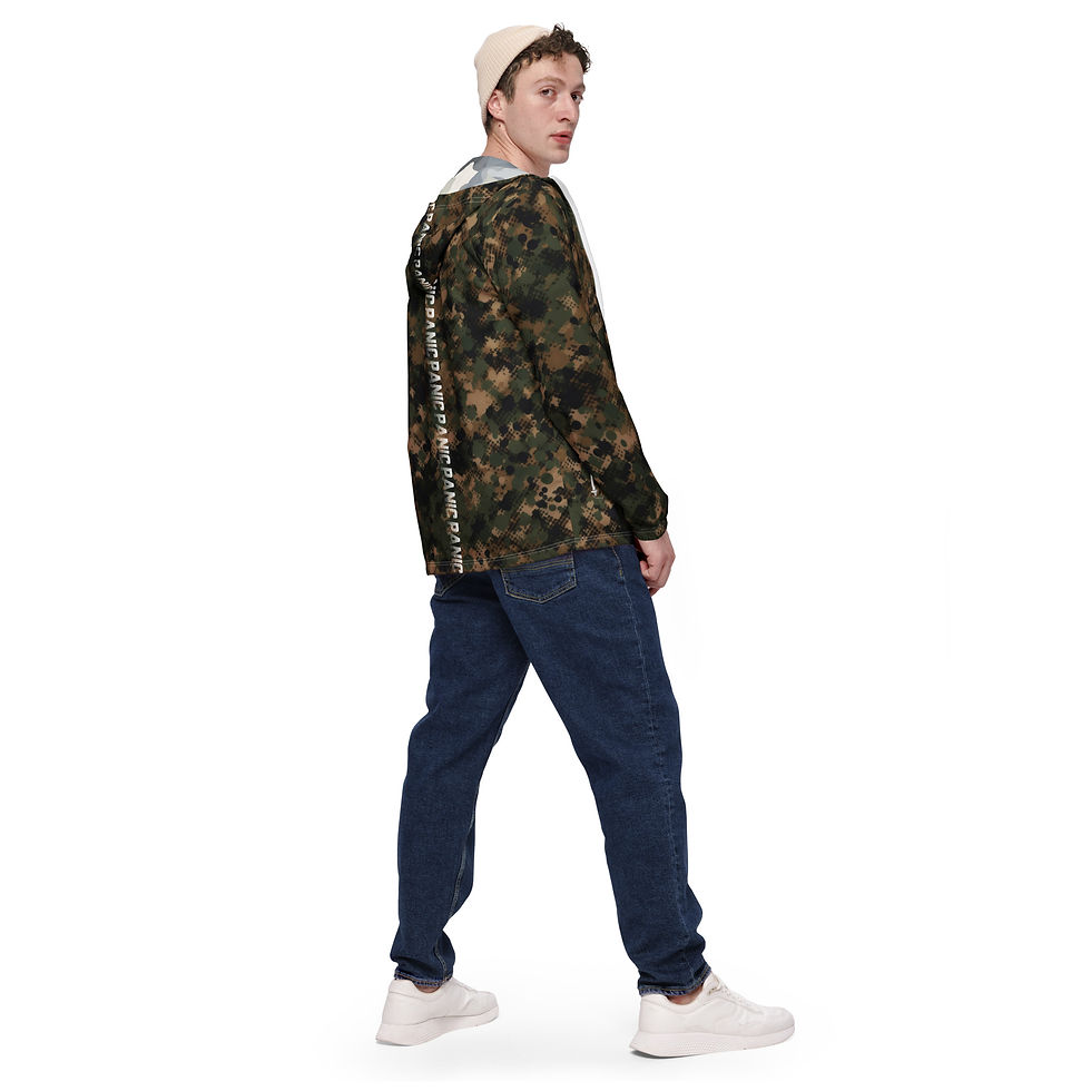 Thumbnail: Cammo Panic - Men’s windbreaker