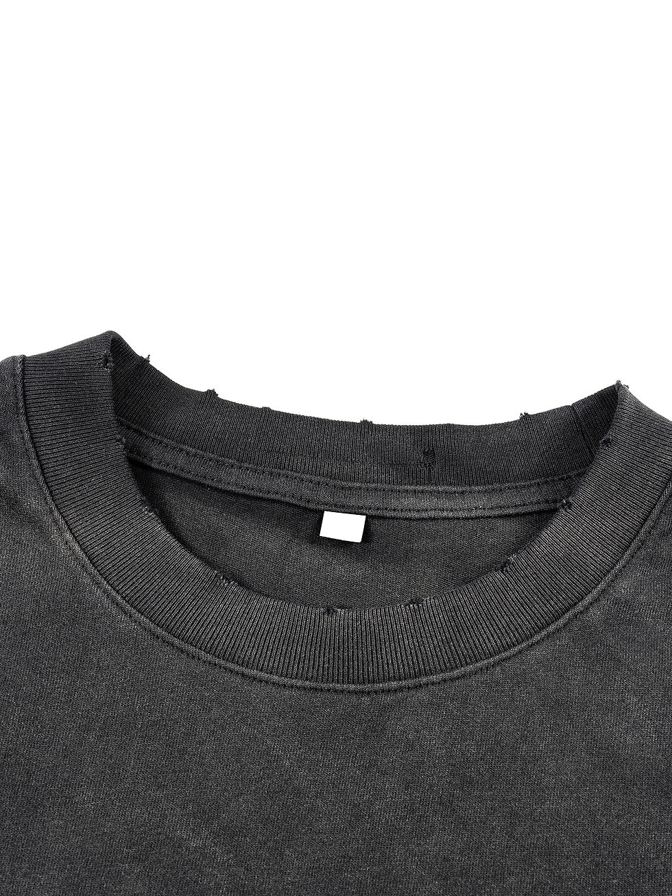 Thumbnail: Sunfade Hand-Frayed Faux Two-Piece T-Shirt