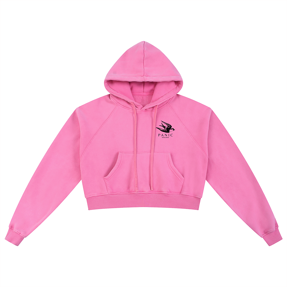 Thumbnail: Snow Washed Cropped Hoodie