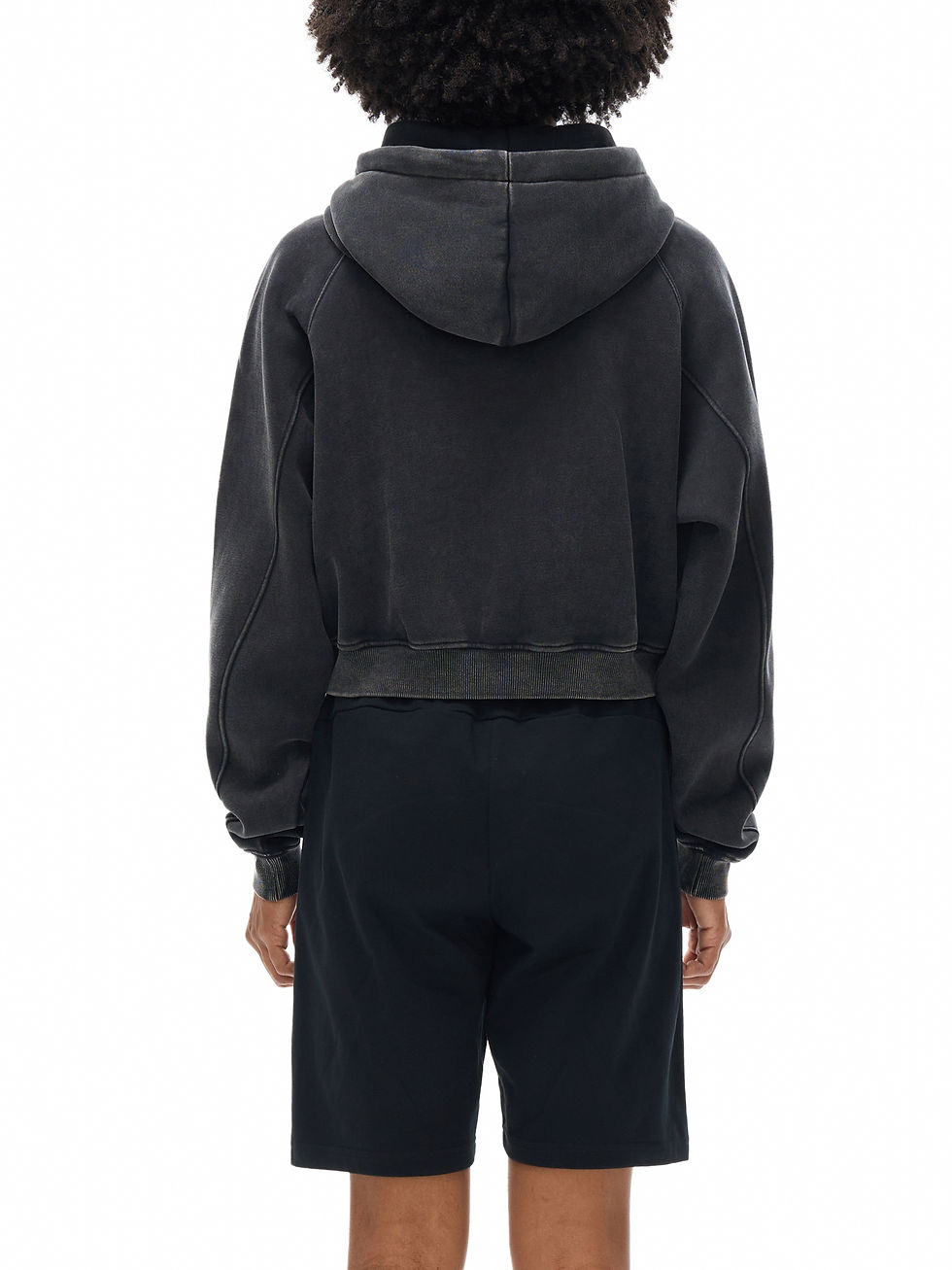 Thumbnail: Snow Washed Cropped Hoodie