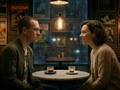 Chris and Alex in "After the Cinema"