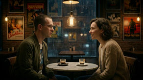 Chris and Alex in "After the Cinema"