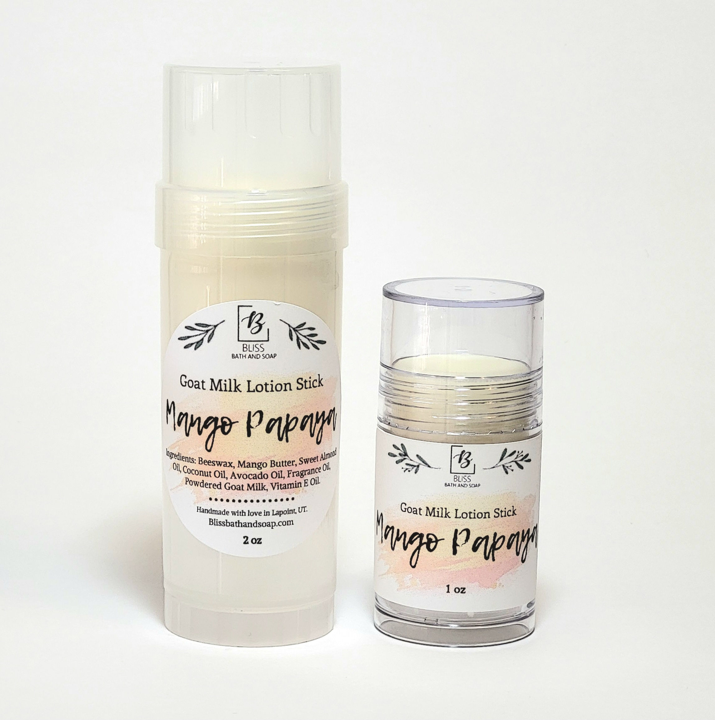 Mango Papaya Goat Milk Lotion Stick