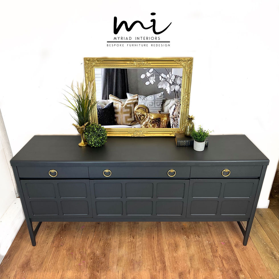 Thumbnail: Large mid century Nathan sideboard, drinks cabinet