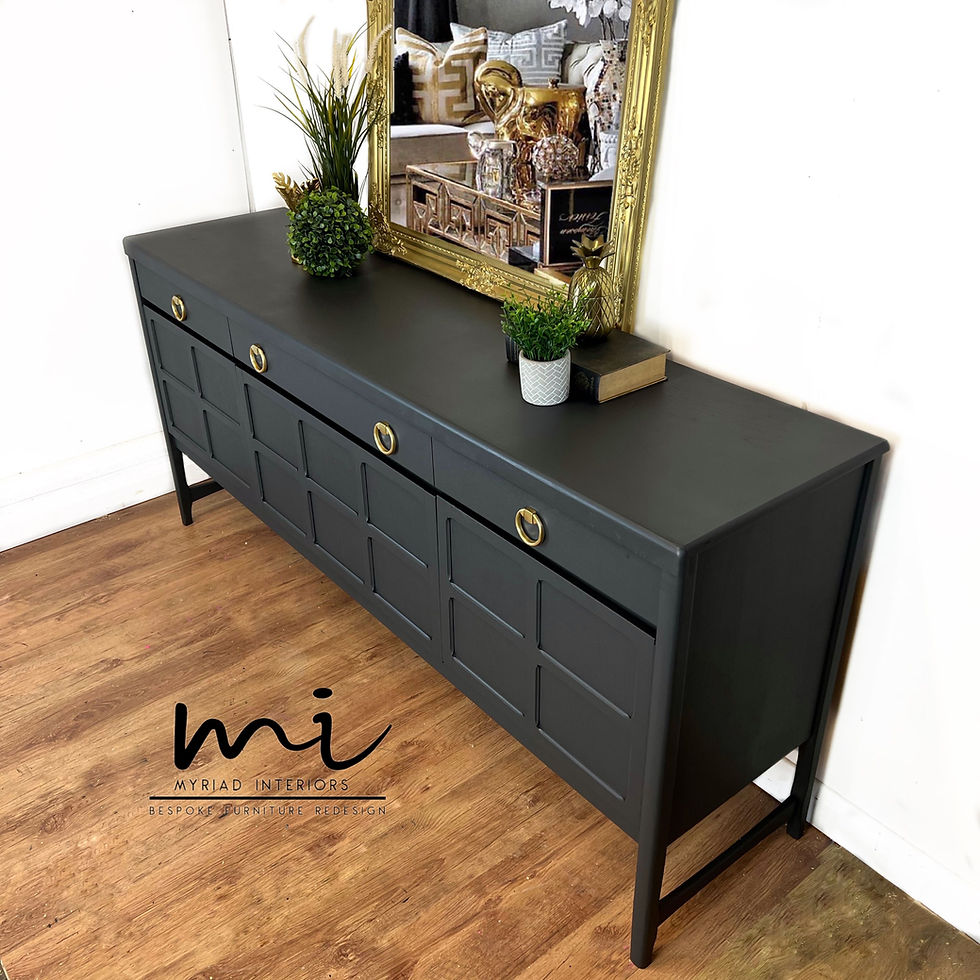 Thumbnail: Large mid century Nathan sideboard, drinks cabinet