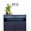 Thumbnail: Navy Blue Nathan slim sideboard, retro hallway table, teak console, vintage, nar