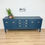 Thumbnail: Large Rare refurbished G Plan Arcadia navy blue sideboard, dresser, mid century 