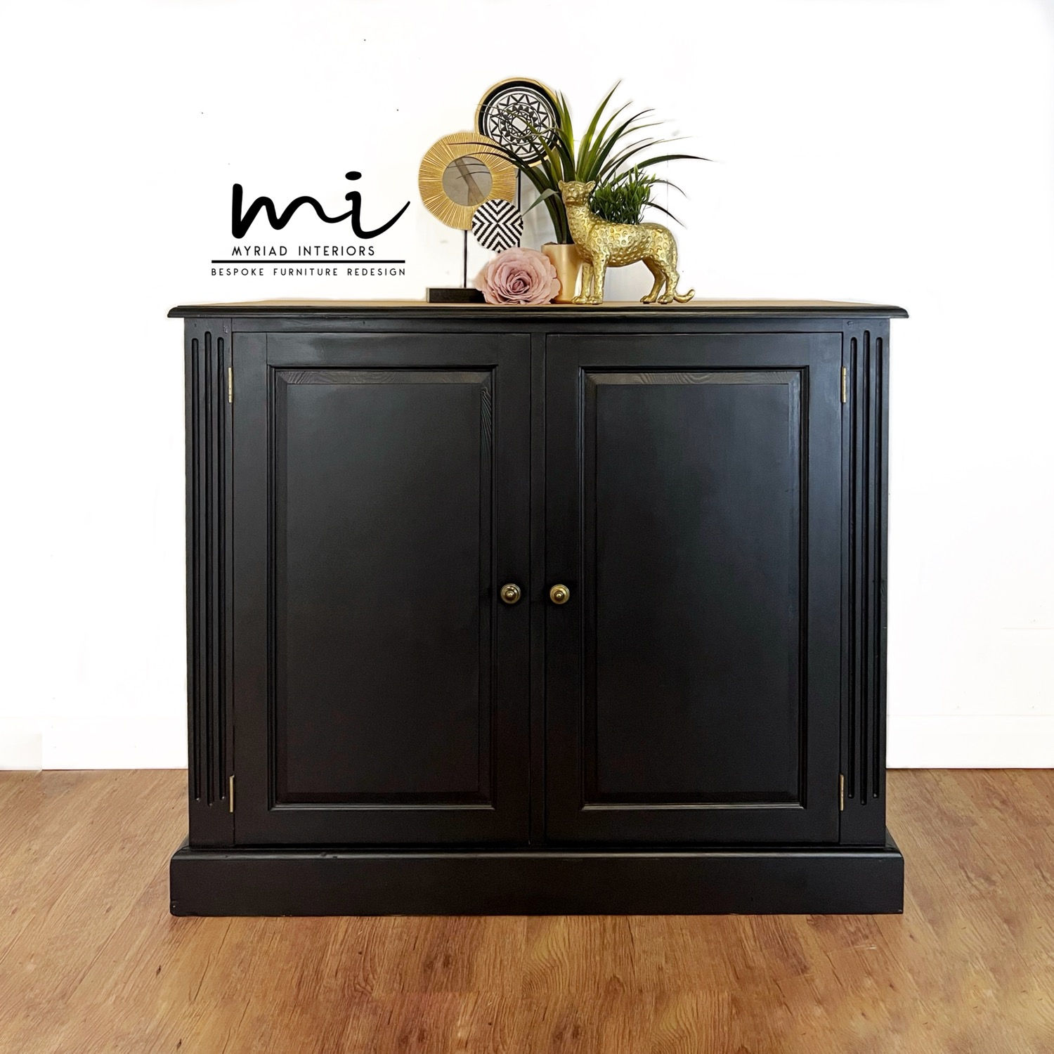 Solid Pine Farmhouse Sideboard