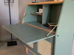 Marcelle - Secretaire vert sauge