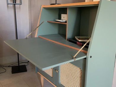 Marcelle - Secretaire vert sauge