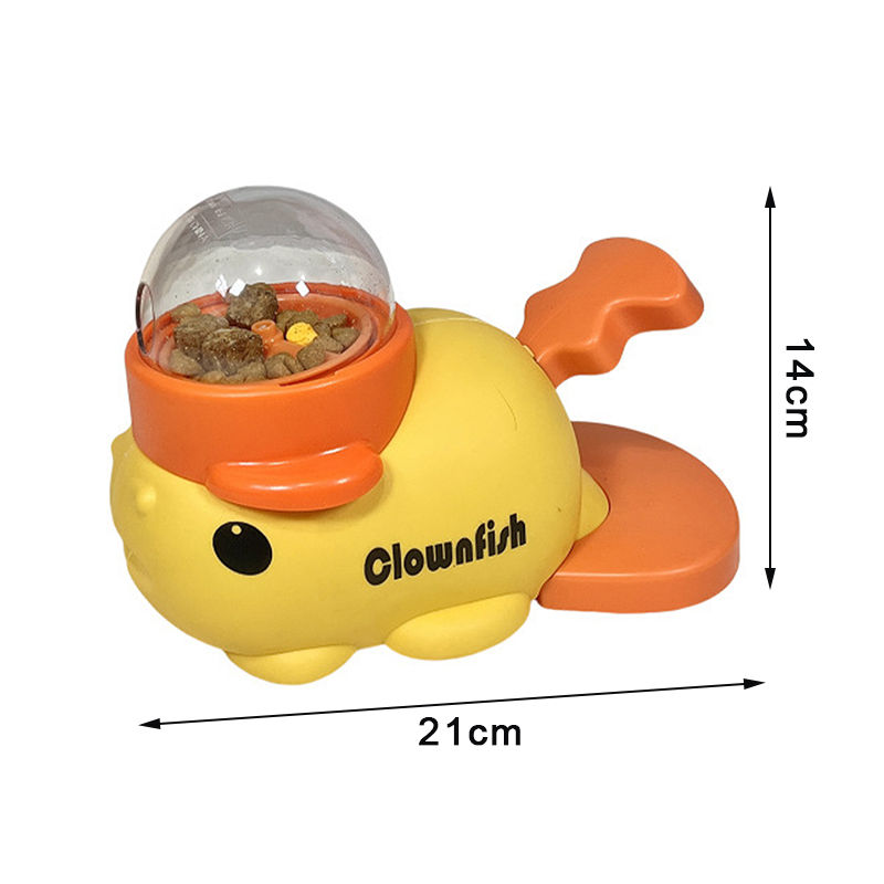 Thumbnail: Pet Snack Feeder Dog Food Dispenser Automatic Feeder Puppy Cartoon Duck Whale De
