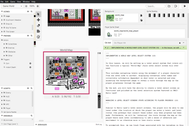 Let's Build a Platformer! Project View Example
