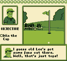 Lee Carvallo Putting Challenge 2 golfing golfer 