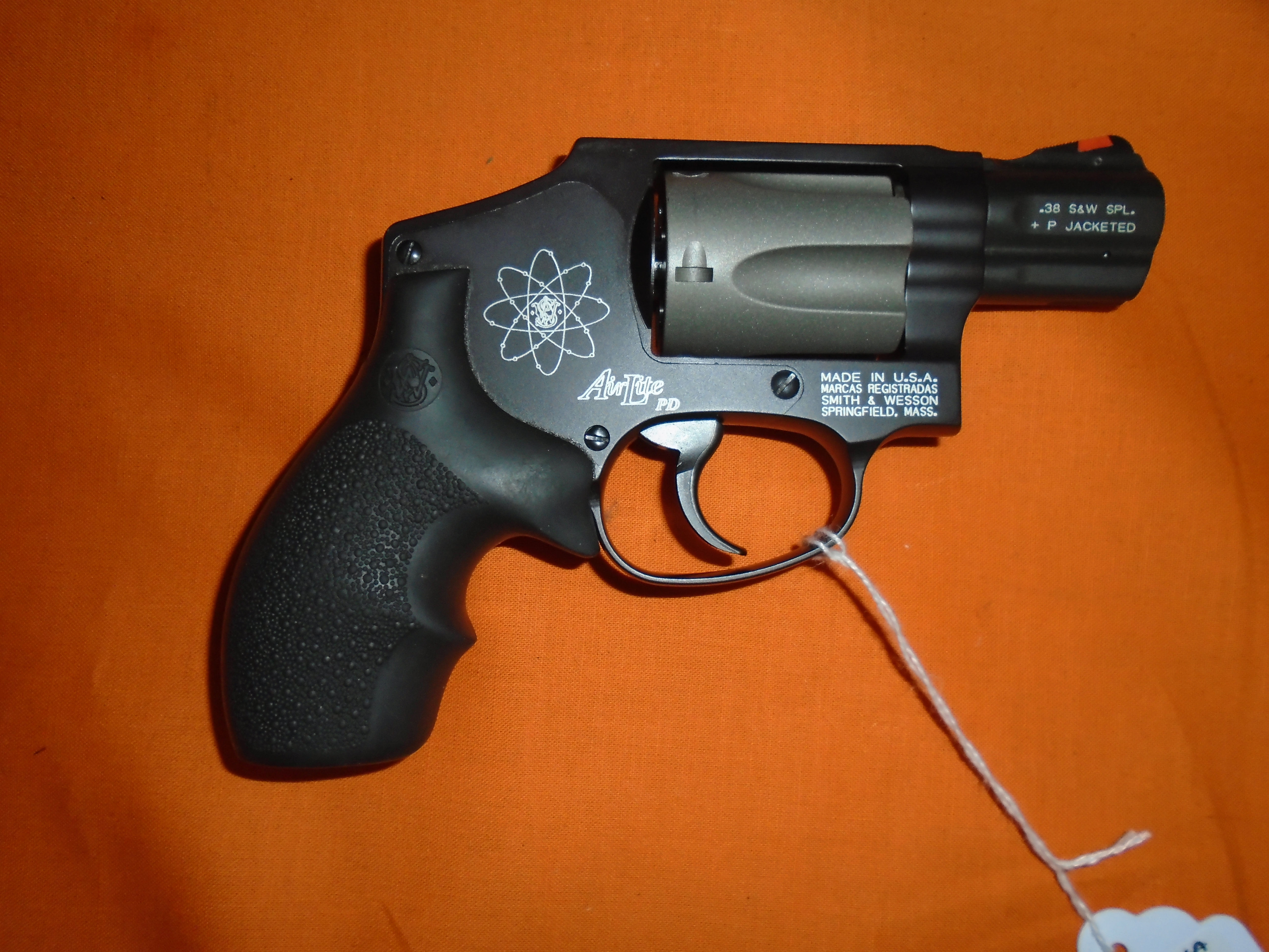 Smith & Wesson 342PD .38 spl+P revolver