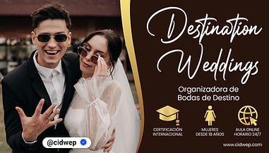 Destination Wedding Planner - Modalidad Online, Inscripciones Abiertas
