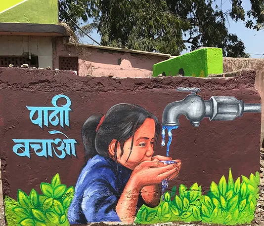 Rouble Nagi Misaal Mumbai She has painted over 285 plus houses in jaffar baba colony, which has over 1300 residents in mount mary. rouble nagi misaal mumbai