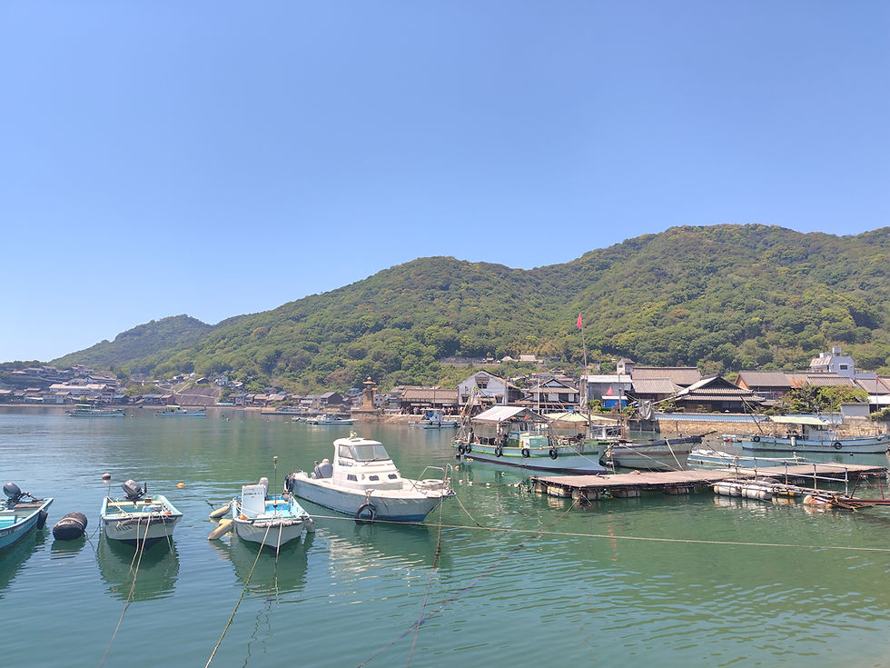 鞆の浦の港