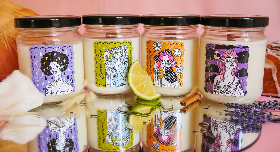 Thumbnail: Relaxing Lavender Scented Candle | 30 Hour burn