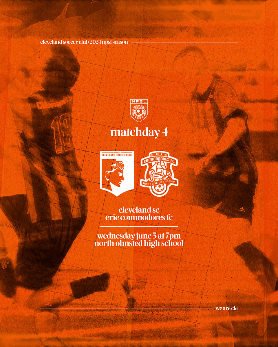 Match #4 - Cleveland SC vs Erie Commodores FC - June 5th, 2024