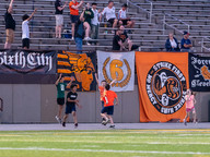 Cleveland SC kids celebrate win