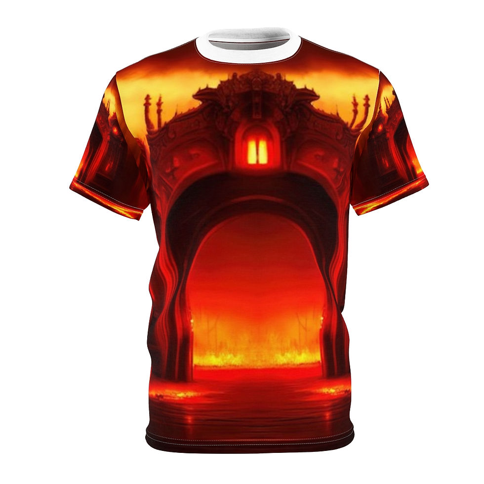 Unisex Cut & Sew Tee (AOP)