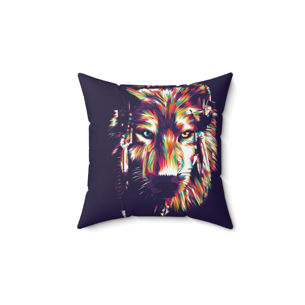 Spun Polyester Square Pillow