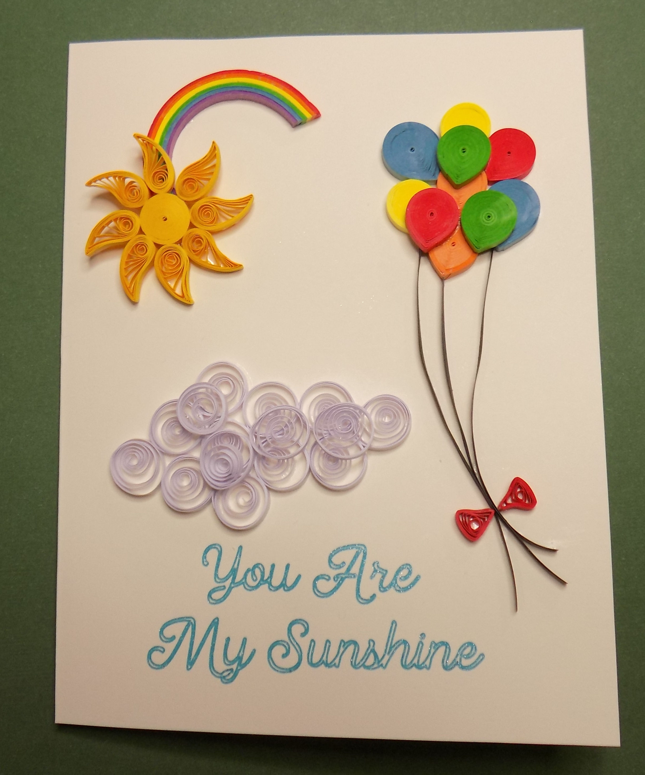 5"x6.5" You Are My Sunshine