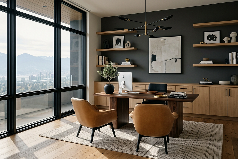 Gemütliches Home Office gestalten. Zeitlose Ideen für ein ruhiges und stilvolles Arbeitszimmer