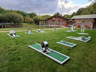 Yorskshire mini golf and games hire