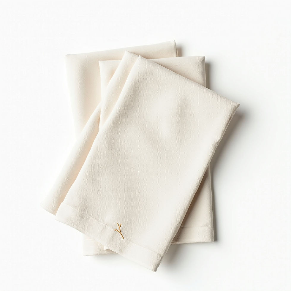 Embroidered Linen Napkins