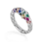 Lisa O. Gioielli Collezione Cage & CageMi - Anello CageMi Oro Bianco