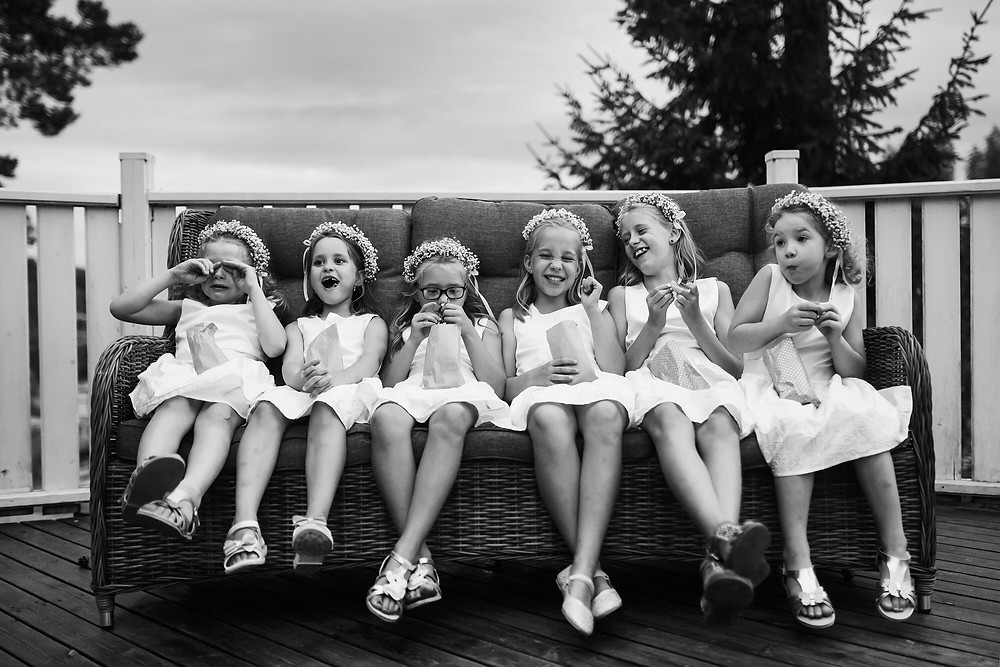 Bridesmaids On A Break by Jetro Staven