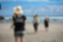 Woman on beach in KASM t-shirt.jpg