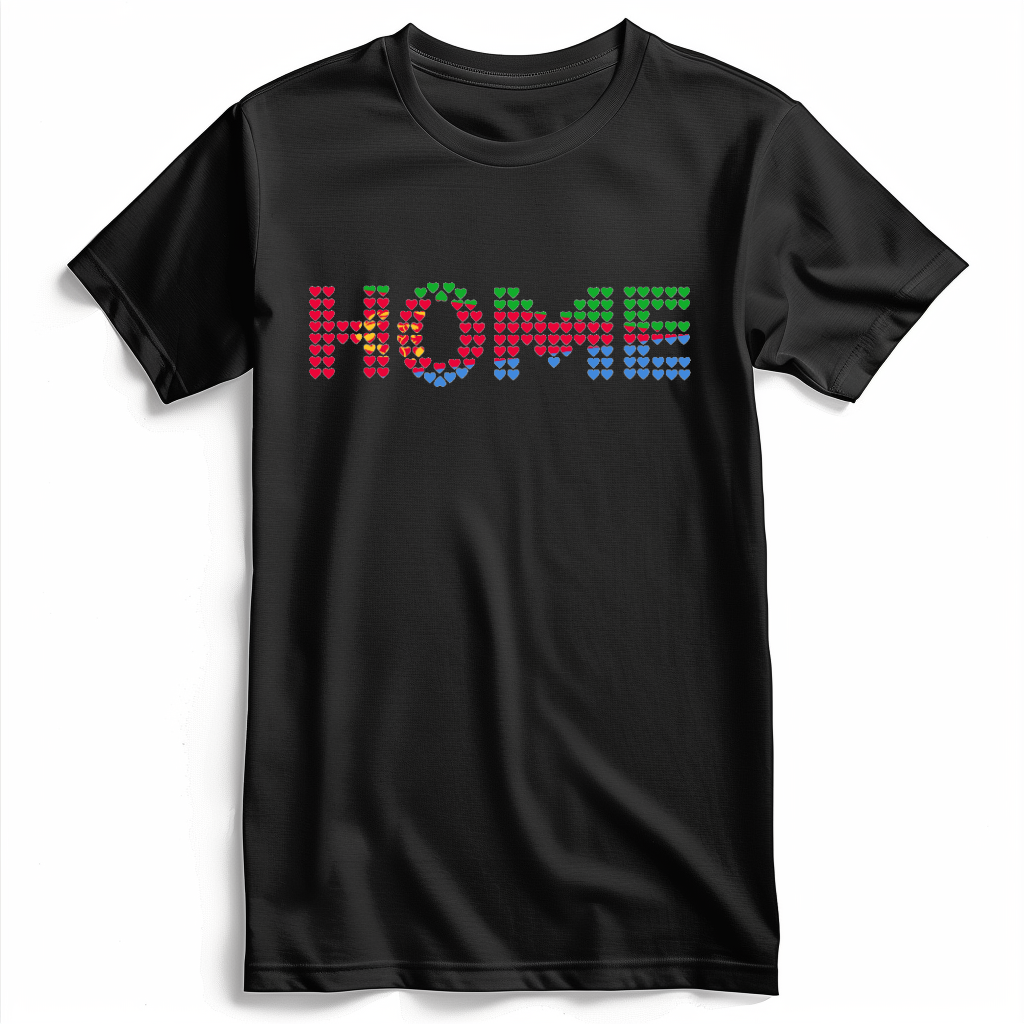 Home's Where the Heart Is Shirt