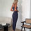 Thumbnail: 'Tall' Navy Second Skin Leggings