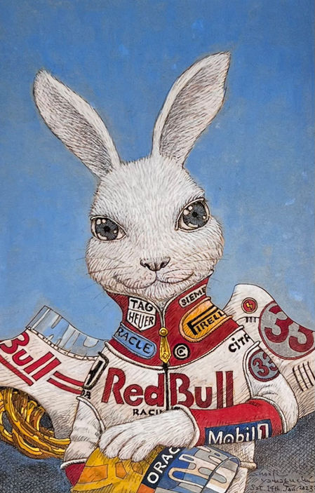 Shoji Yamaguchi 絵画展 山口祥治的鳥獣戯画展