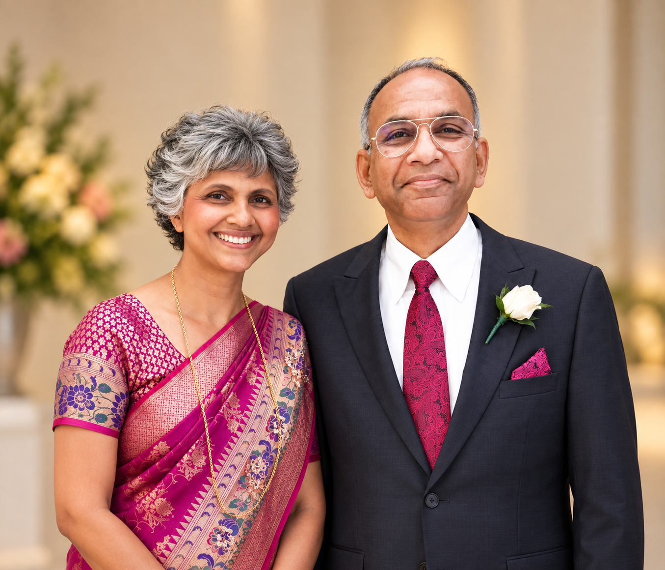 Dr. Johnson & Rachael Varkey