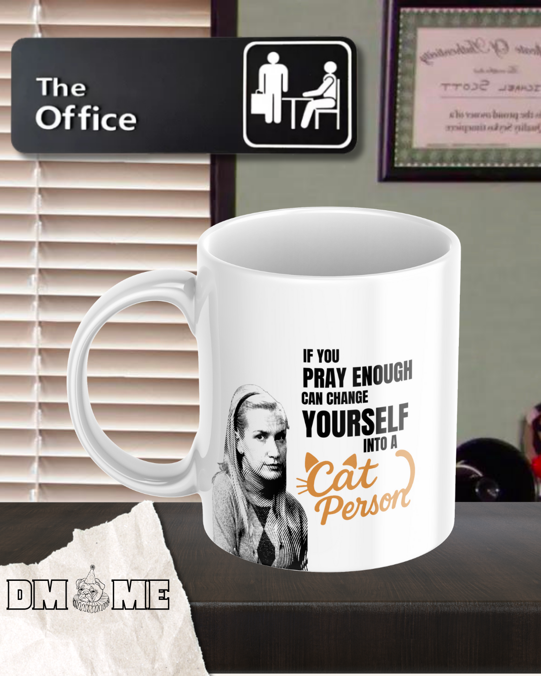 Caneca "Cat Person" - The Office