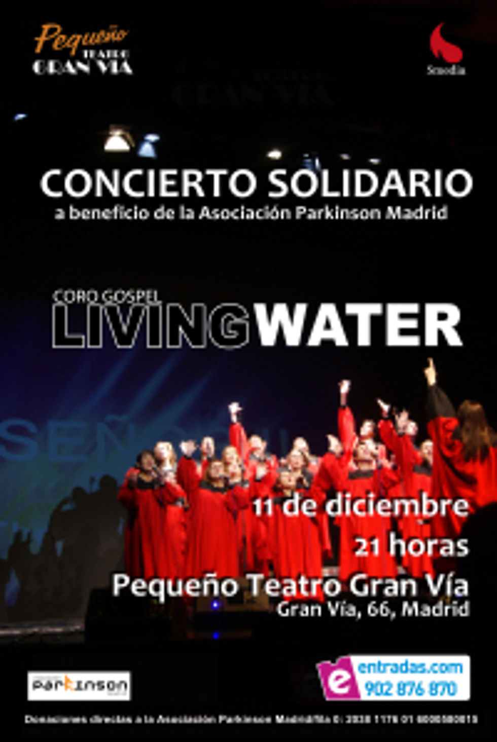 CARTEL PARKINSON entradas