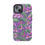 Thumbnail: Banana Leaves Tough MagSafe® iPhone Case, Purple