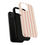 Thumbnail: Thick Vertical Pink Lines Tough Magnetic iPhone Case