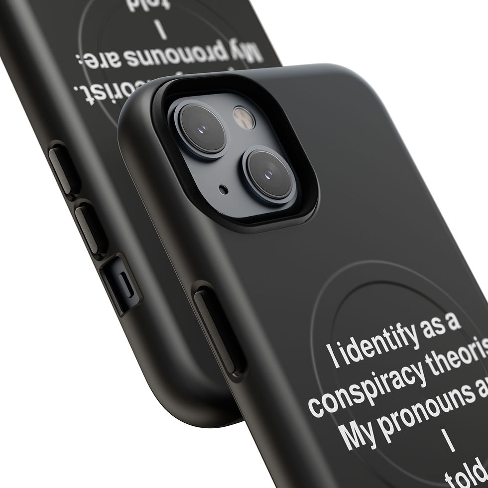 Thumbnail: Conspiracy Theorist Tough Magnetic iPhone Case