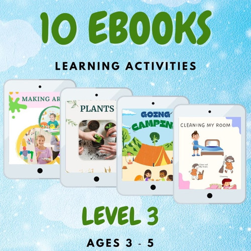 Read Aloud Picture Books Level 3 10 Kids eBooks Collection PLR eBook Supplier