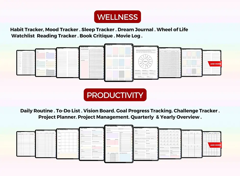 Thumbnail: PLR Digital Planner 2026 | 2027 | Canva Planner Template