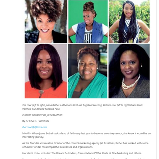 Jali Creatives to Provide Space for Millennial Women to Connect