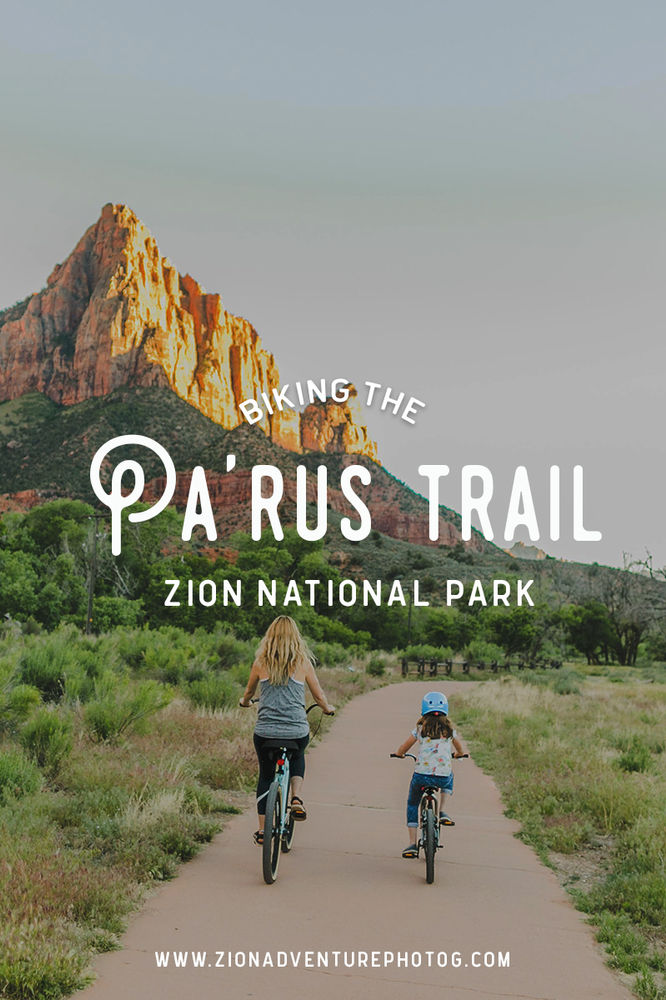Biking the Pa'Rus Trail in Zion National Park