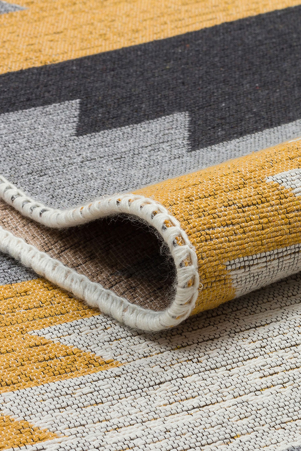 Миниатюра: ARYA 20 MULTY Yıkanabilir,Çift Taraflı,Pamuklu,Modern Desenli Dokuma Kilim