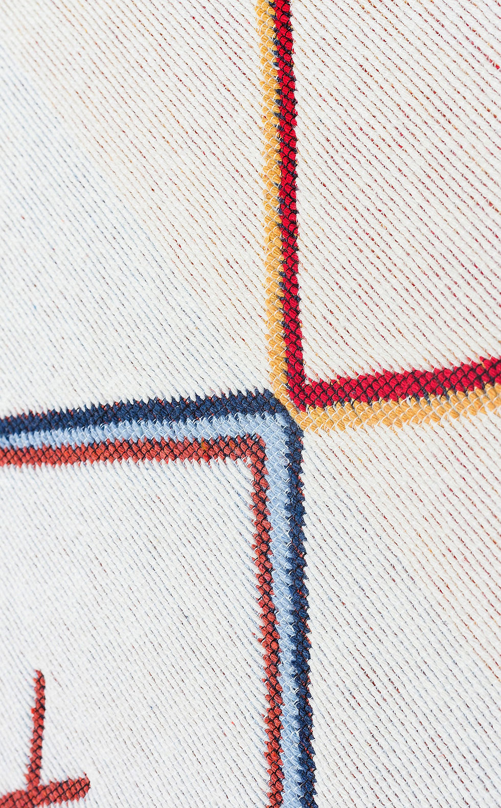 Thumbnail: ARYA 21 MULTY Yıkanabilir,Çift Taraflı,Pamuklu,Modern Desenli Dokuma Kilim