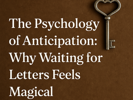 The Psychology of Anticipation: Why Waiting for Letters Feels Magical